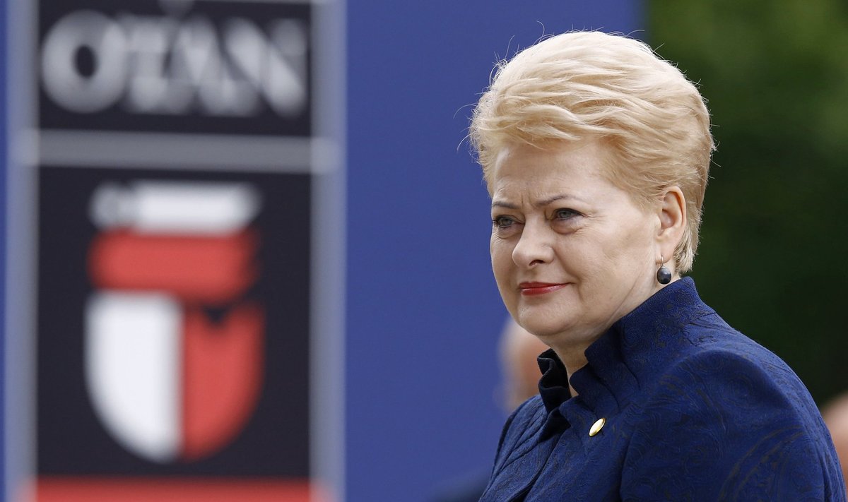 Lithuanian president Dalia Grybauskaitė