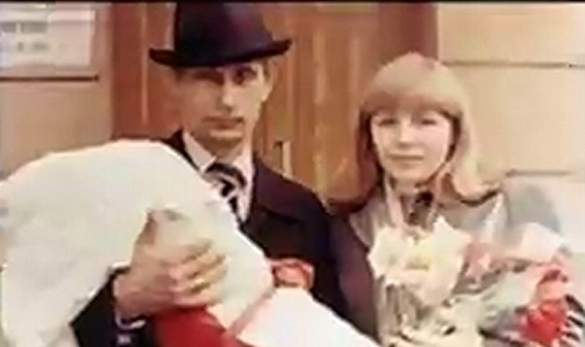 Vladimiras Putinas ir Liudmila Putina