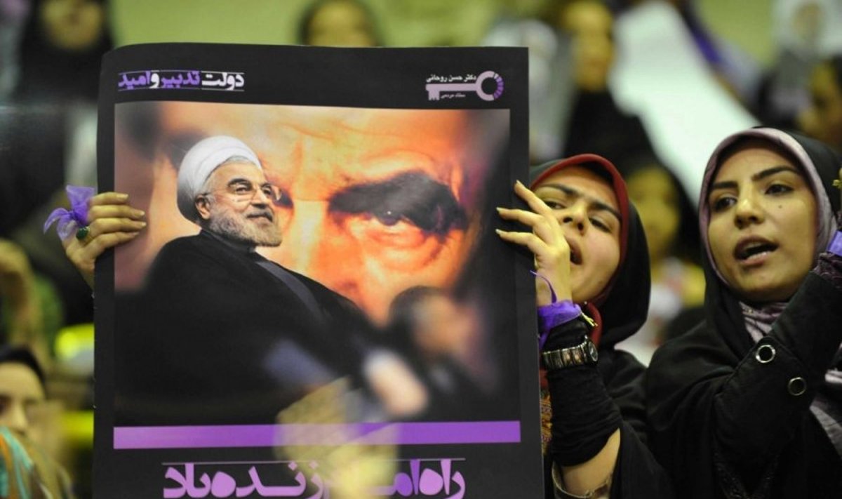 Hassano Rouhani atvaizdas