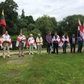 Lietuviai prie Rusijos ambasados smerkė agresiją Gruzijoje