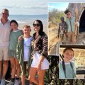 Šarūnas Jasikevičius su šeima mėgavosi išskirtinėmis atostogomis Tanzanijoje: sugrįžo čia po penkerių metų