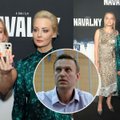 Aleksejaus Navalno žmona ir dukra sužibo Niujorke: atvyko į slapta kurto filmo apie Rusijos opozicijos lyderį premjerą