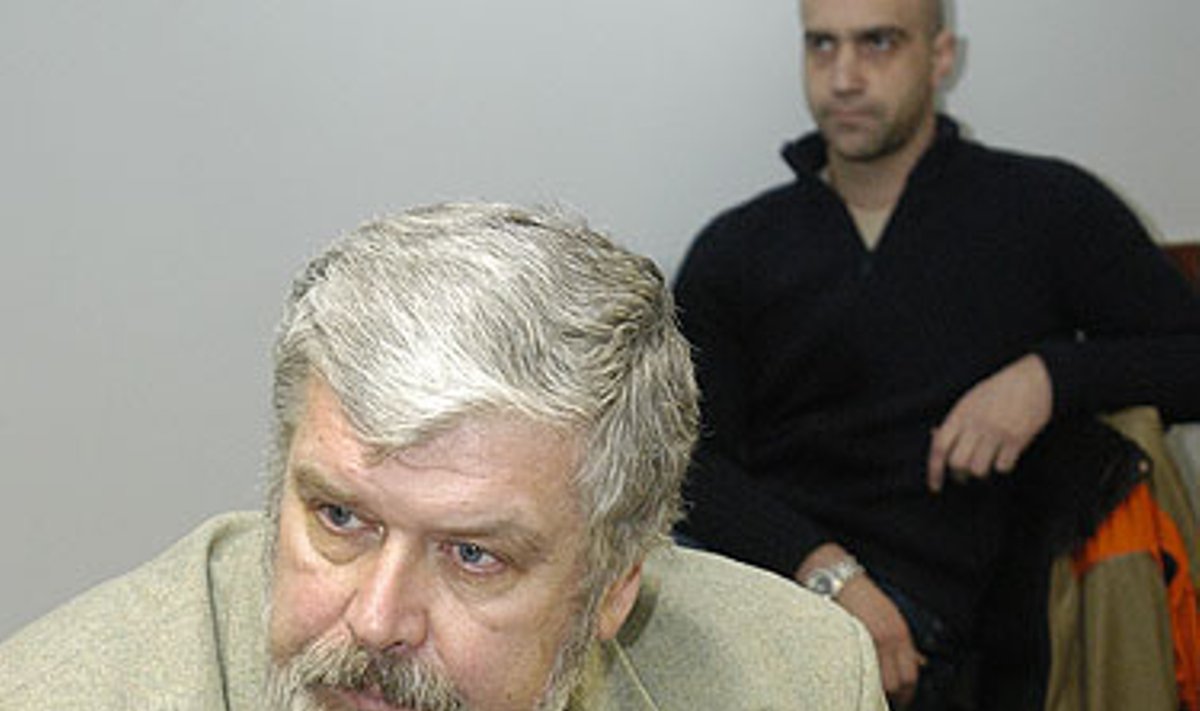 Valerijus Ivanovas ir Algis Ramanauskas teisme