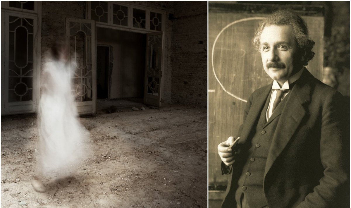 Ar vaiduokliai egzistuoja? Apie juos kadaise pasisakė ir Albertas Einsteinas.