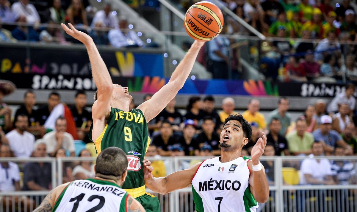 World Basketball Championship; Lithuania-Mexico