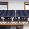 Vokietijoje bumą sukėlusios „balkoninės“ saulės elektrinės parduodamos ir Lietuvoje: ekspertai paaiškino, kaip jas dabar perka lietuviai