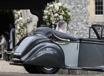 Pippa Middleton atvyko į vestuves