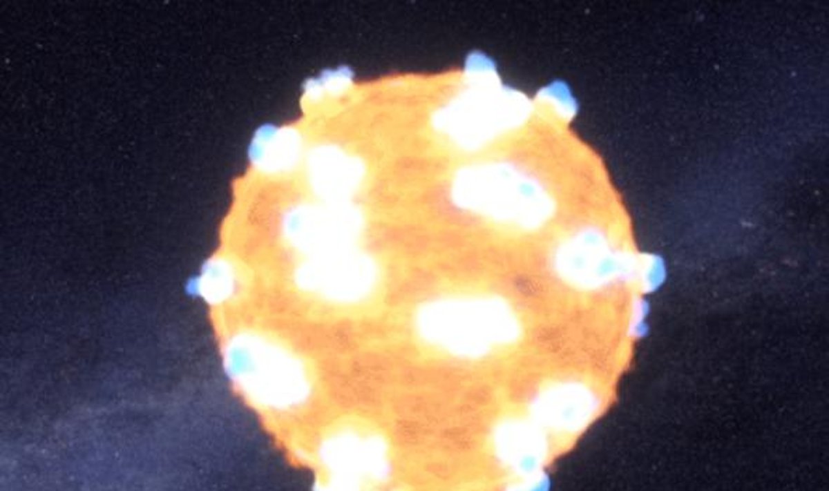 „Kepler“ užfiksavo žvaigždės sprogimą