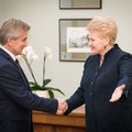 Seimas Speaker meets President Dalia Grybauskaitė