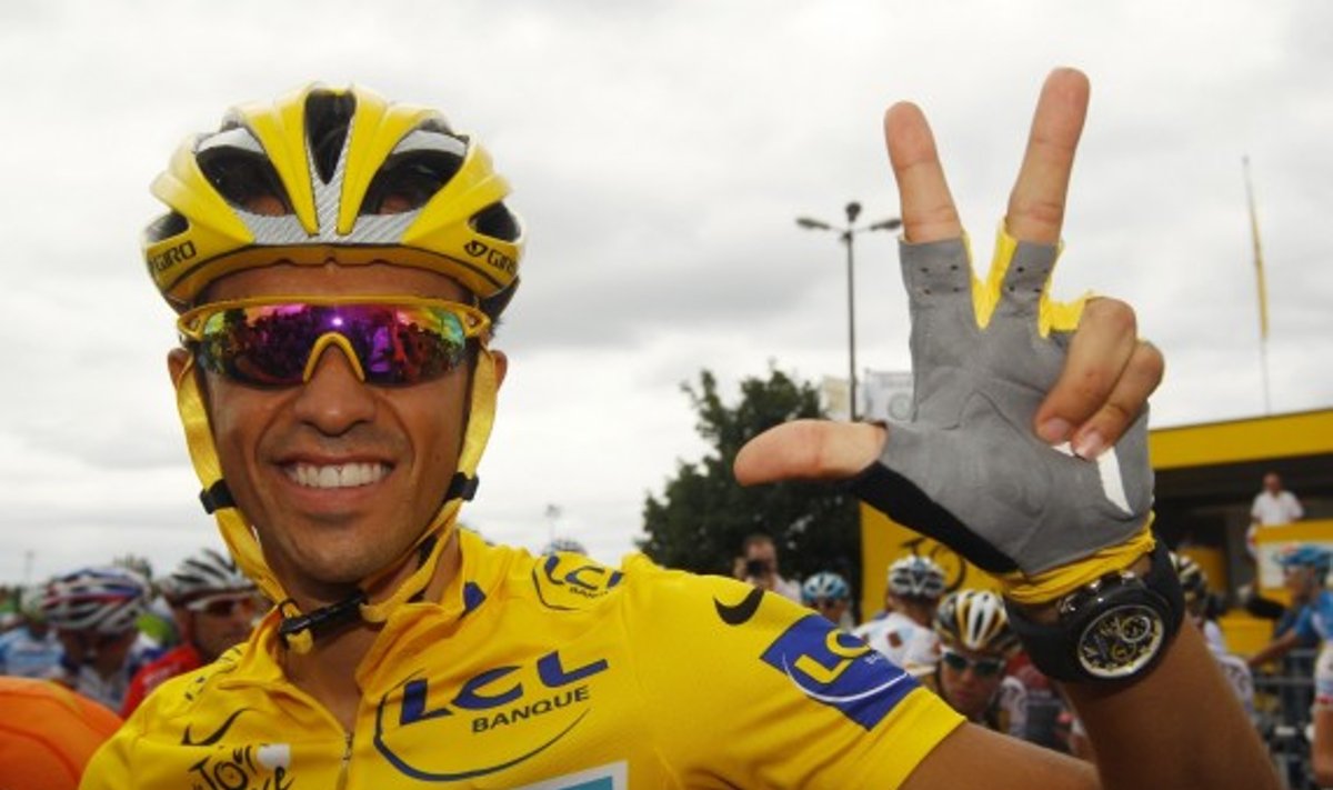 Alberto Contadoras - 2010 metų "Tour de France" čempionas 