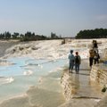 Turkijoje apvirto turistus vežęs mikroautobusas