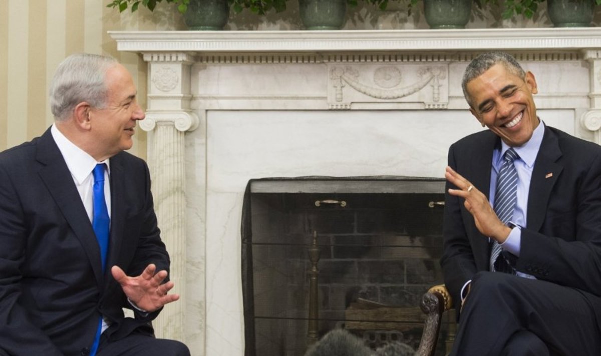 B. Obama,  B. Netanyahu