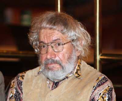 Poetas Sigitas Geda roko operos "Meilė ir mirtis Veronoje" pristatyme, 2007