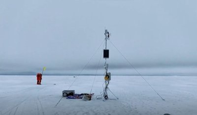 Kinijos mokslininkų ekspedicija Arkties vandenyne. Reuters/Scanpix/Stop kadras