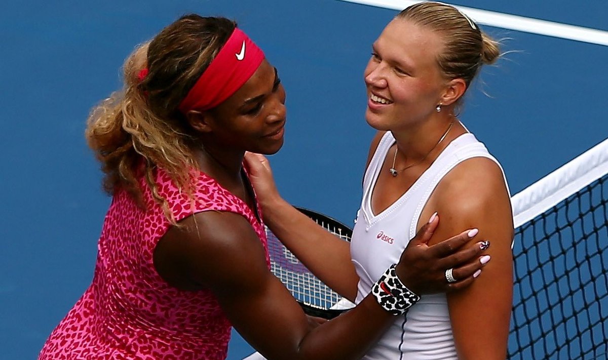 Serena Williams ir Kaia Kanepi