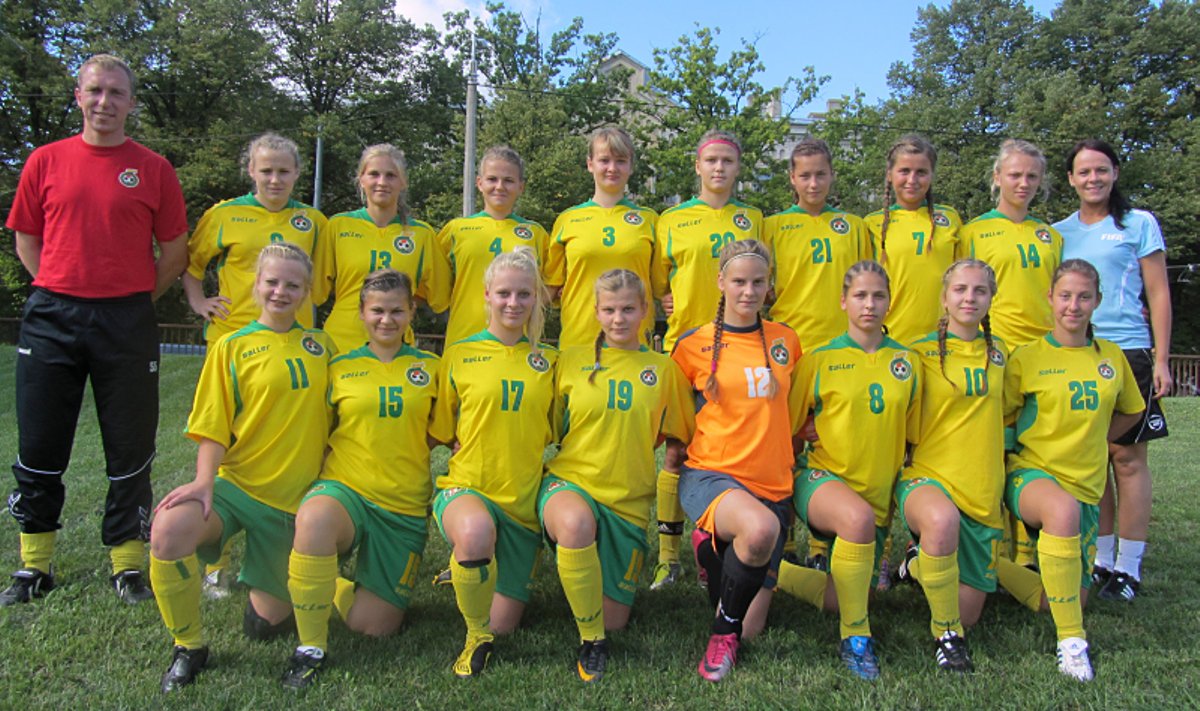Lietuvos merginų U-19 jaunimo futbolo rinktinė