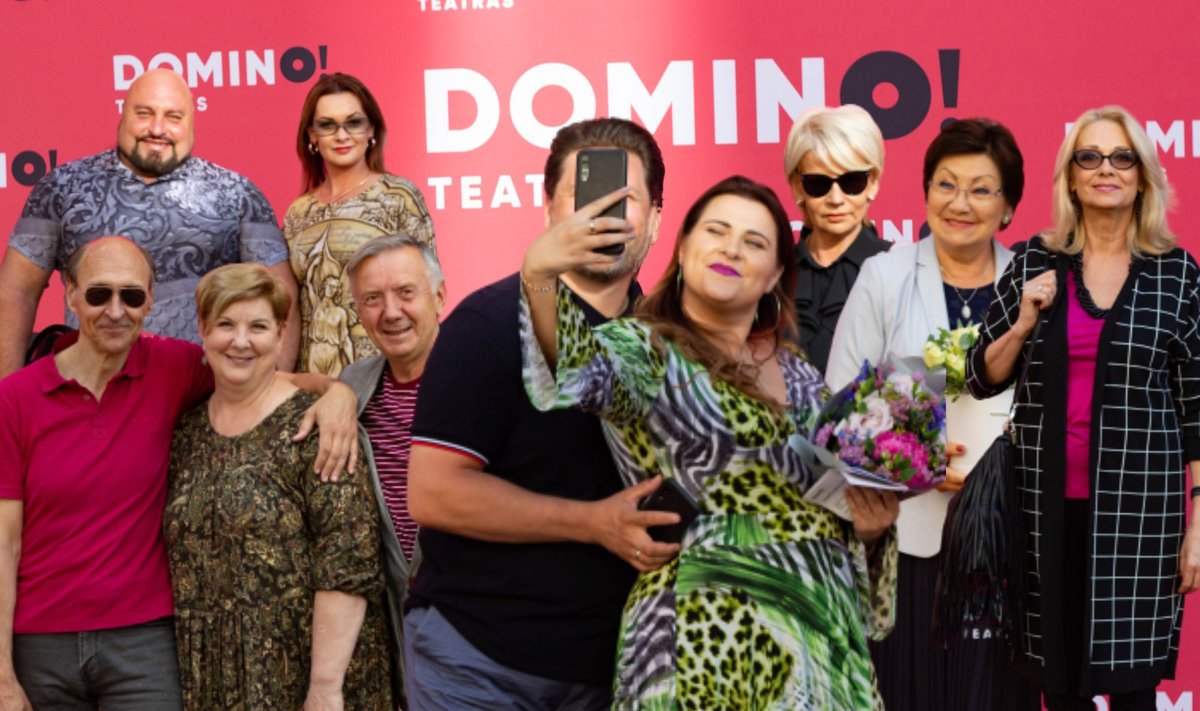 "Domino“ teatro renginyje - žinomi veidai