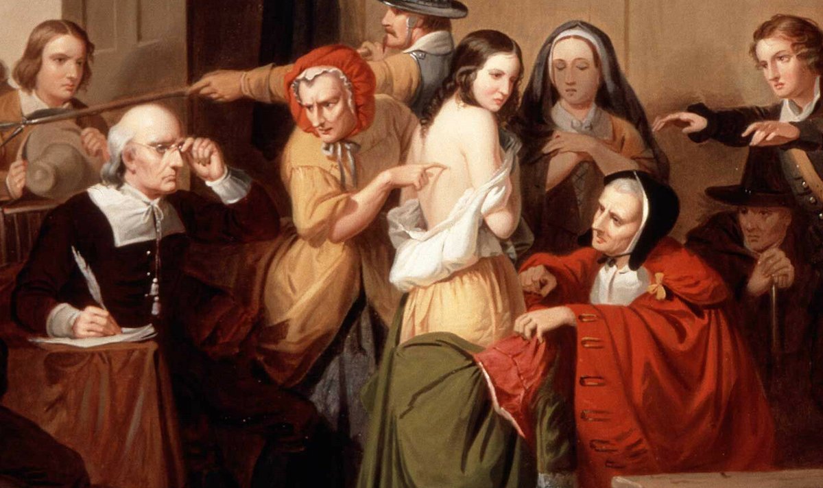 Moterys buvo baudžiamos už raganavimą. Wikimedia nuotr.