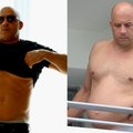 Dėl pūpsančio pilvo kritikuotas V. Dieselis davė atkirtį kritikams: pademonstravo ištreniruotą kūną