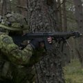 Estijos ir Suomijos karių pratybos Latvijos miškuose