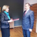 Посол Беларуси в Литве Король вручил МИДу копии верительных грамот