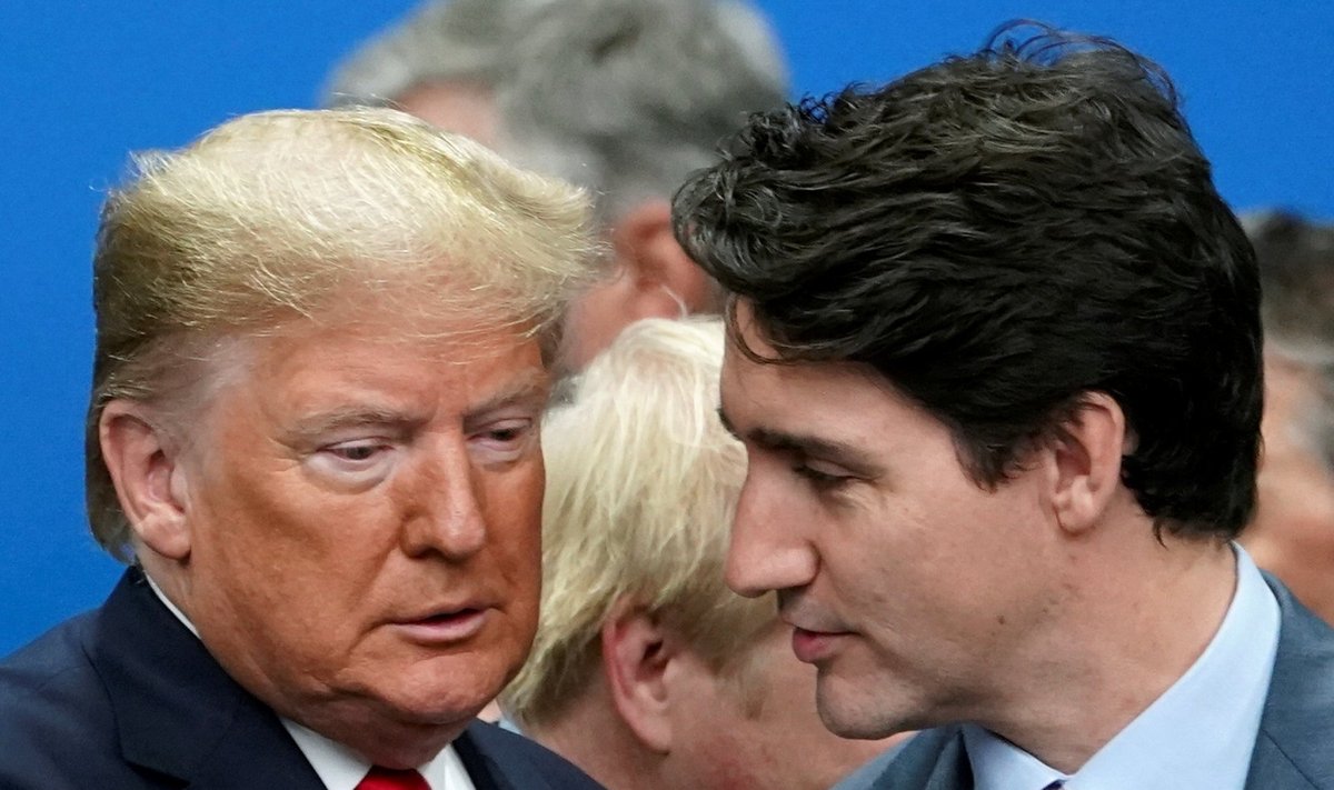 Donaldas Trumpas, Justinas Trudeau