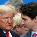 Dėl Trudeau pajuokavimų supykęs Trumpas išvadino šį „dviveidžiu“ ir atšaukęs spaudos konferenciją išvyko namo