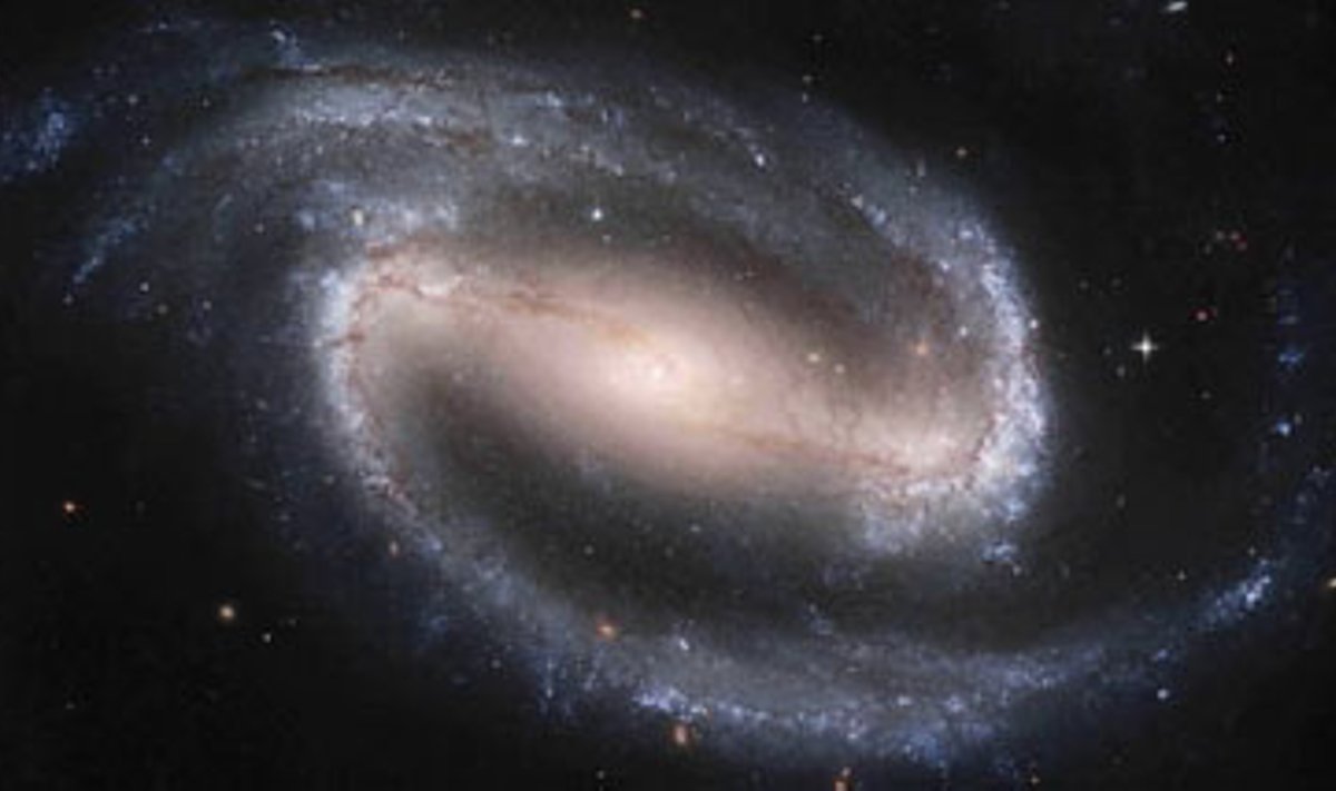 Teleskopu užfiksuota galaktikos spiralė.