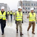 Minister of National Defence and Chief of Defence visit military town near Vilnius