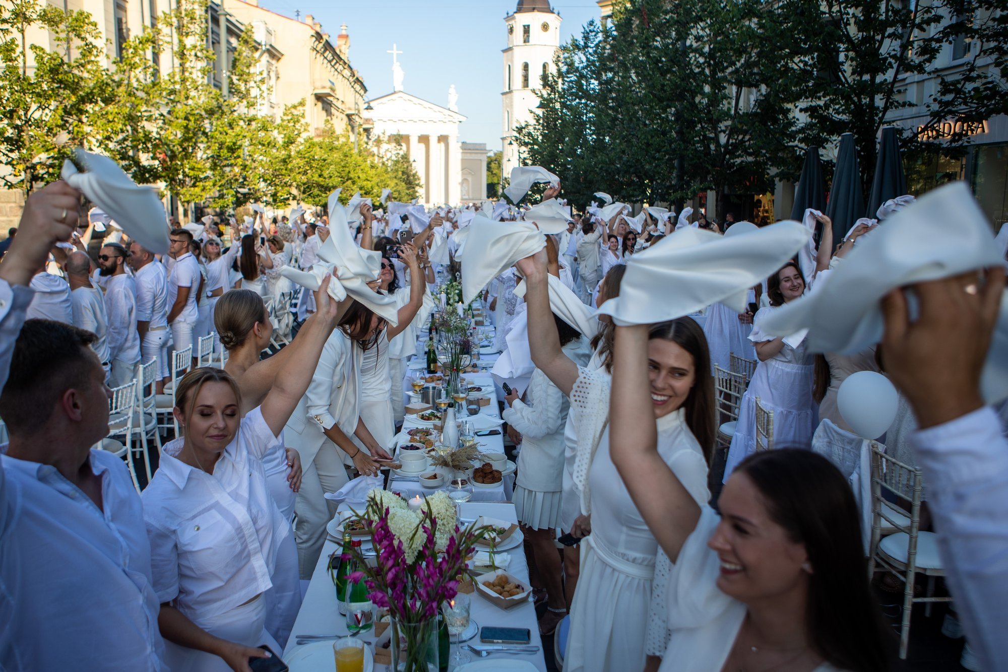 Paskelbta 10ojo „Le Dîner en Blanc Vilnius“ pikniko data Delfi veidai