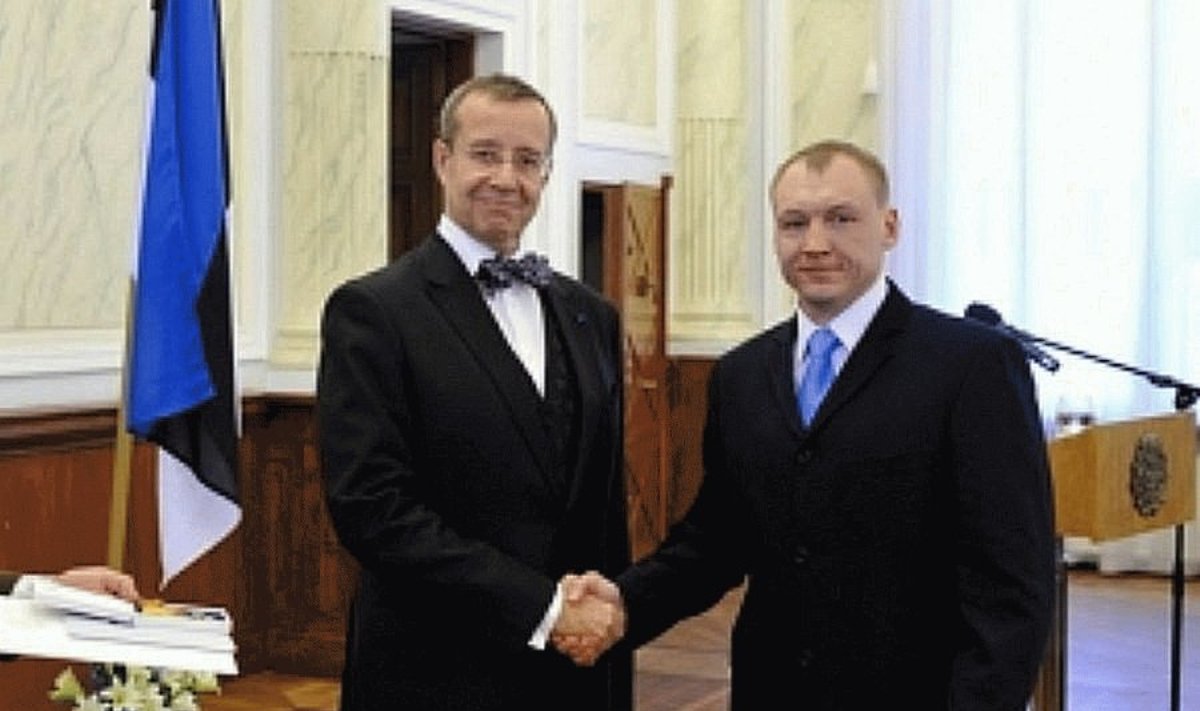 Sulaikytas Estijos pilietis Estonas Kohveris ir Toomas Hendrikas Ilvesas