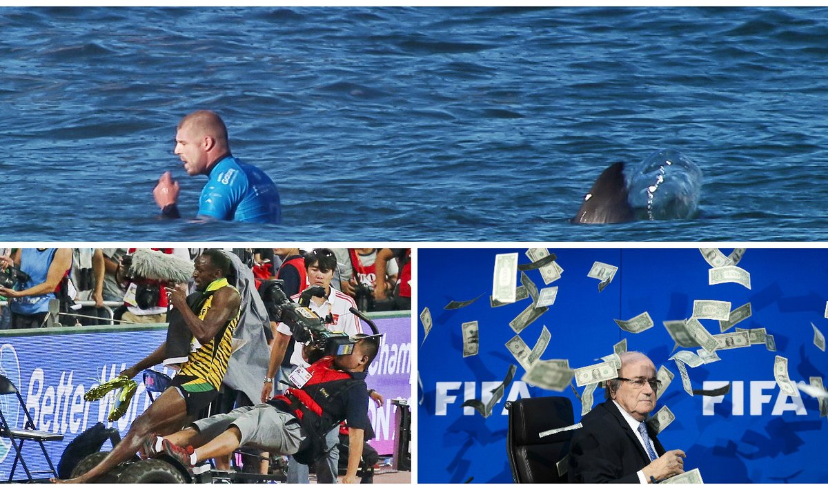 Keisčiausi 2015 metų sporto momentai (AFP ir Reuters nuotr.)