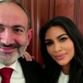 Kim Kardashian susitiko su Armėnijos ministru pirmininku irgerbėjais