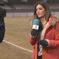 Futbolo princesė mylimąjį Ispanijos rinktinės vartininką lydi ir Lietuvoje
