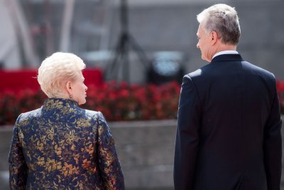 Dalia Grybauskaitė ir Gitanas Nausėda