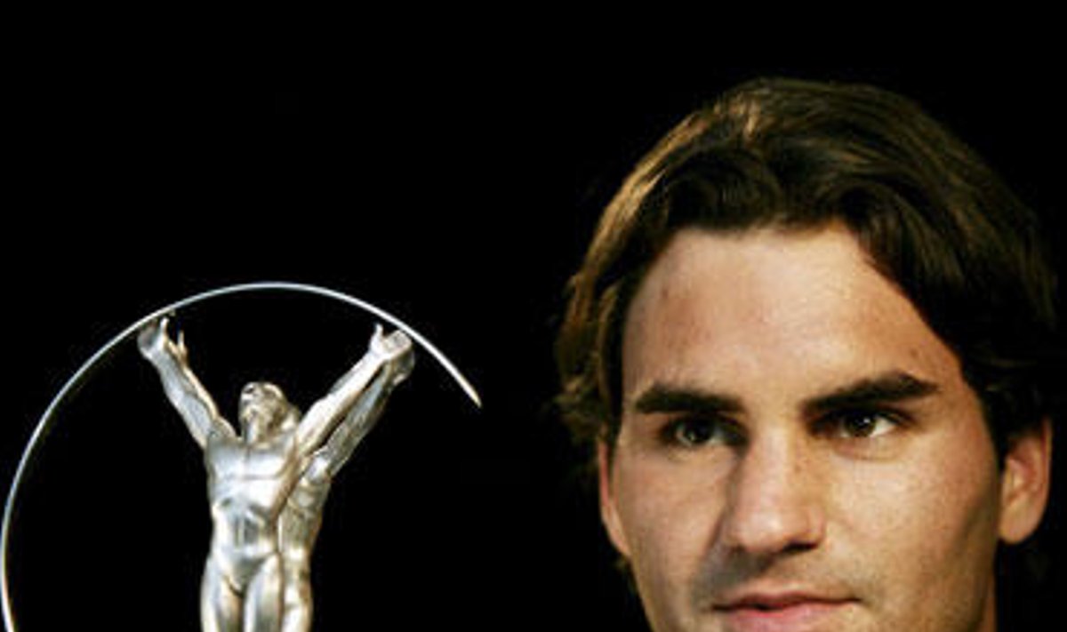 Roger Federeris su "Laureus" apdovanojimu