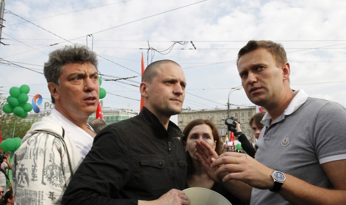 Borisas Nemcovas, Sergejus Udalcovas, Aleksejus Navalnas