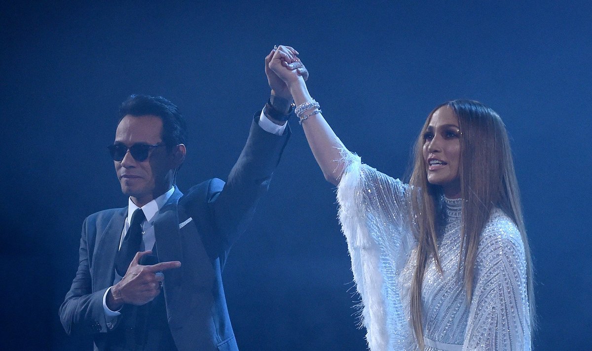 Jennifer Lopez ir Marcas Anthony