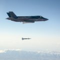 Naikintuvas F-35 pirmą kartą paleido valdomą bombą į taikinį sausumoje