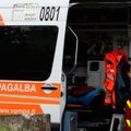 Kaune susidūrė du automobiliai, medikai į ligoninę išvežė keturis žmones