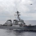 JAV karo laivai perplaukė per Taivano sąsiaurį