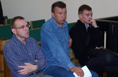 Jordanas Kazlauskas, Julius Ulevičius ir Karolis Šventoraitis