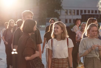 Jaunimo skaitymų akimirkos. Kūrybinė iniciatyva Puota
