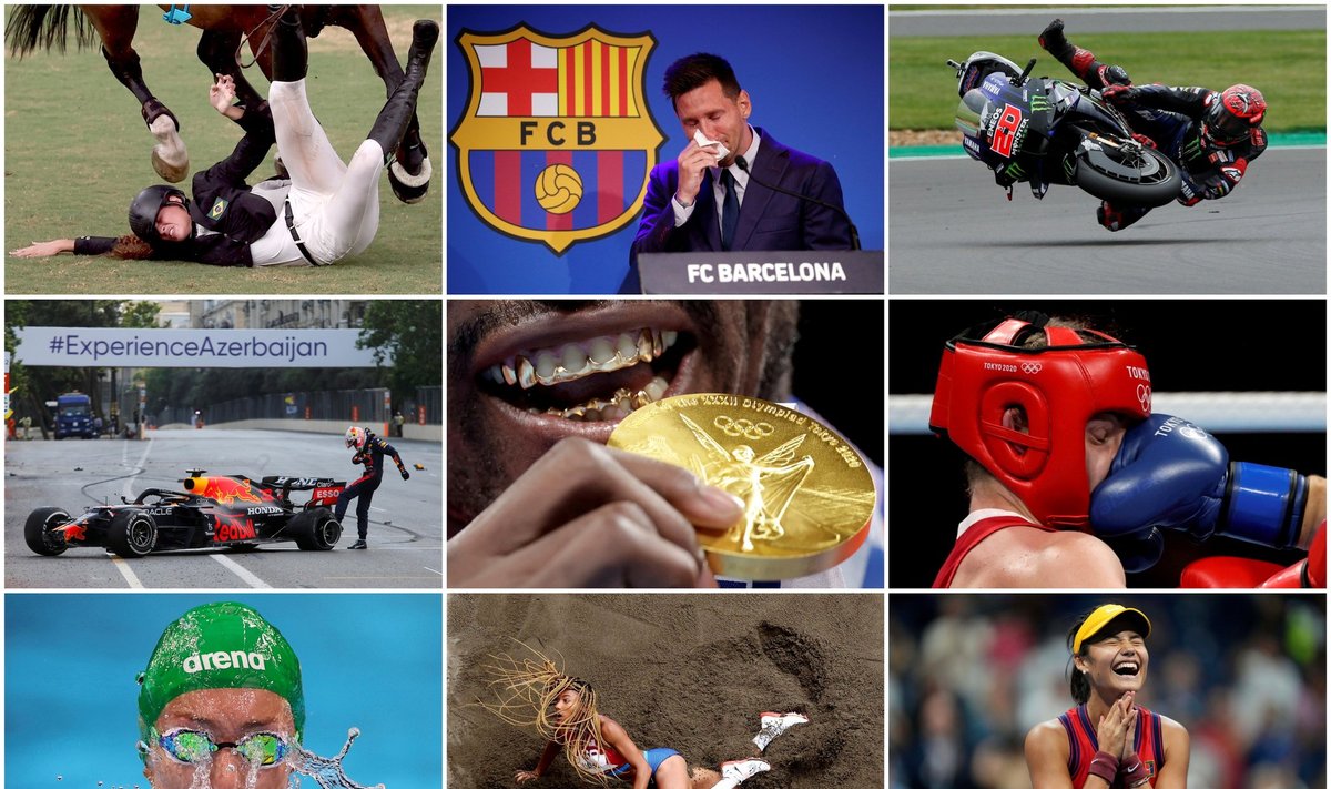Geriausios 2021 metų sporto nuotraukos pagal "Reuters" agentūrą