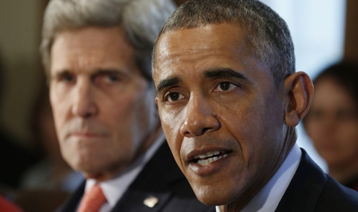 Barack Obama ir John Kerry