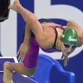 Lithuania’s golden girl Meilutytė lays down marker with first swim at European Championships