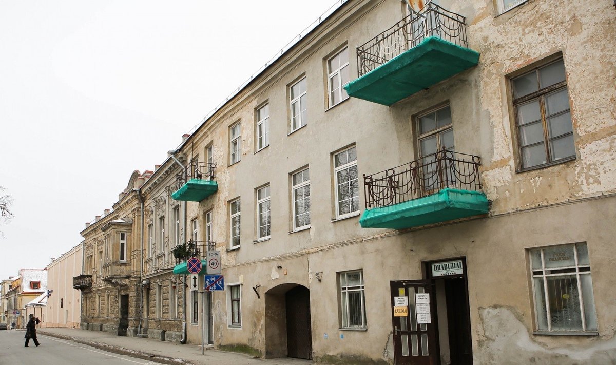 Balkonai Vilniaus gatvėse