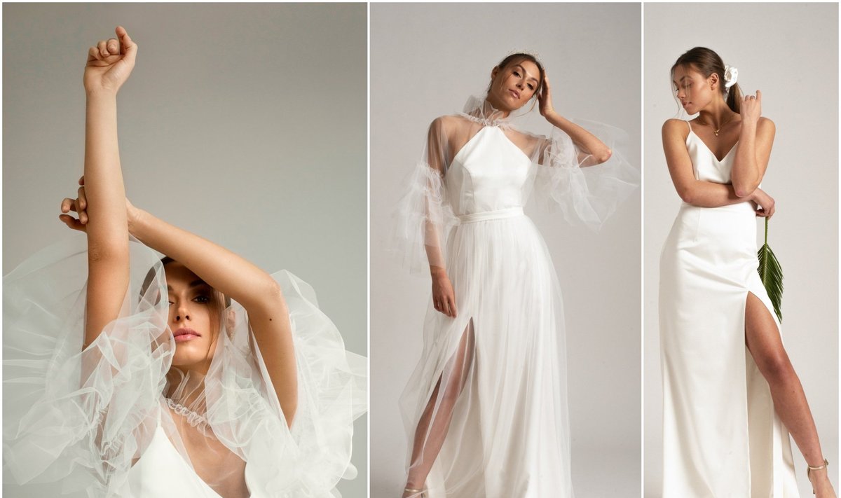 Dizainerės Agnės Deveikytės vestuvinių suknelių kolekcija