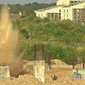 В Вильнюсе начинают взрывать конструкции недостроенного стадиона
