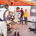 Vaidotui Žalai ir Andriui Malnieksui „Rally Poland“ baigėsi anksčiau: apdaužė automobilį